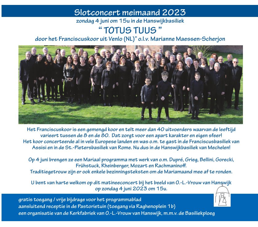 Mechelen 4 juni 2023 Flyer